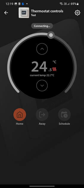 HeatIT WiFi termostat aplikácia