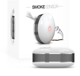 Senzor dymu pre inteligentný dom Fibaro