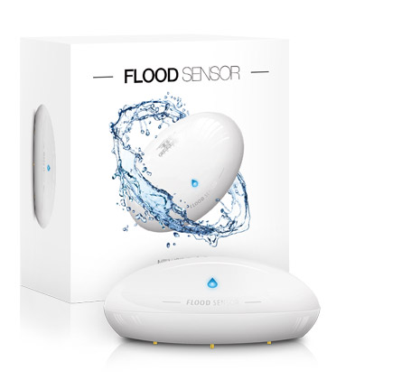 Fibaro flood sensor , Fibaro senzor vytopenia , inteligentny dom , inteligentne byvanie , Fibaro sk , Home System